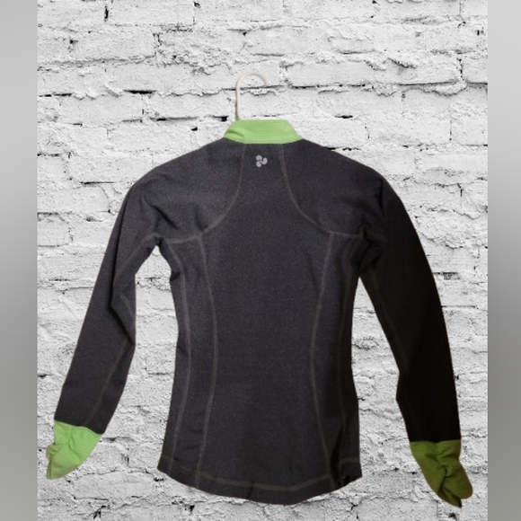 Girl's Gray and Green Jacket - Picture 4 of 4